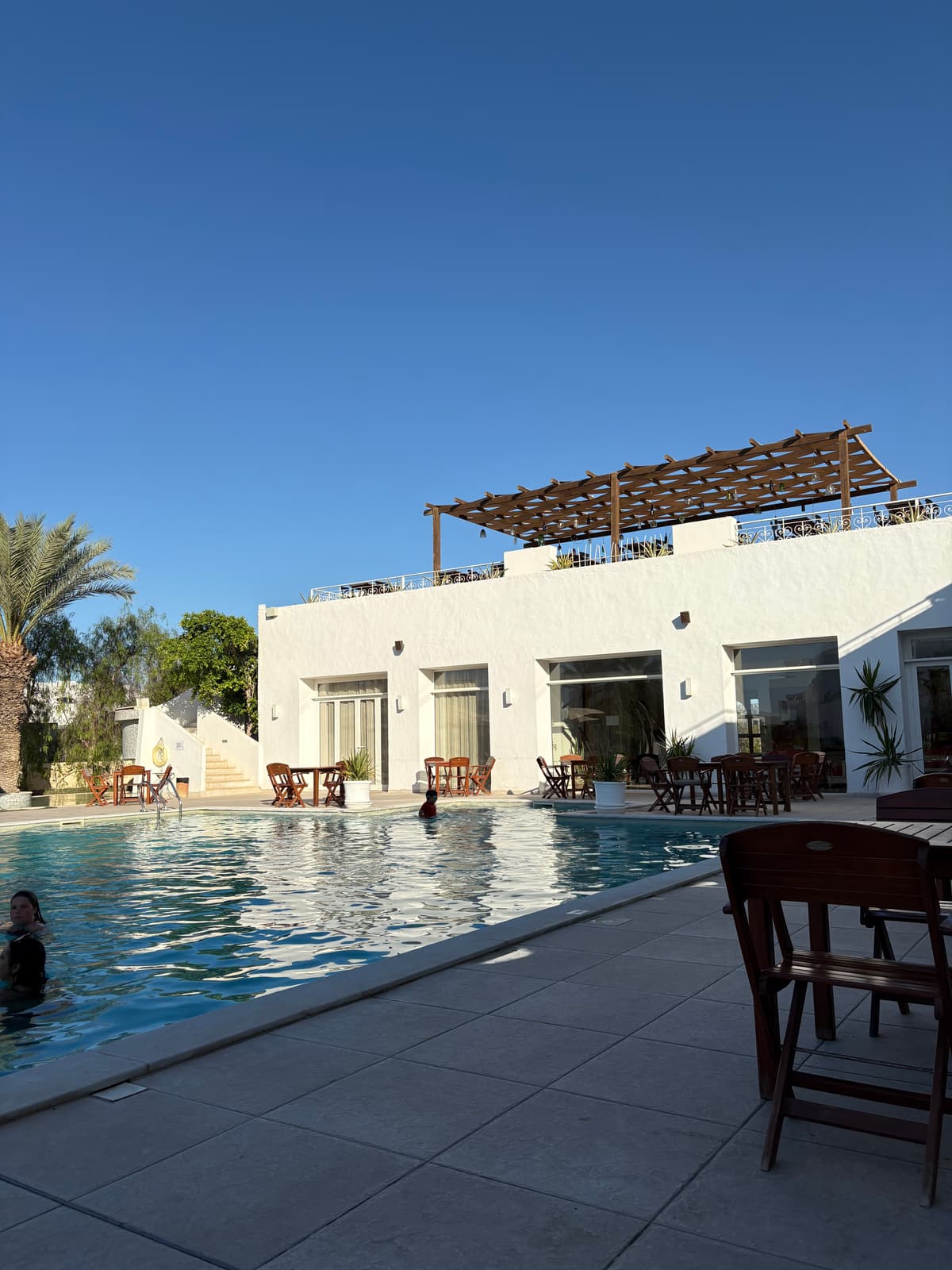 Sunset view from rooftop